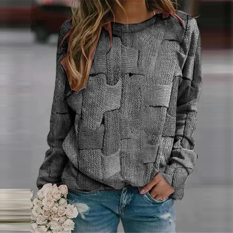 Colourful Women's Sweater - Ella-Grey-XS-State of Style