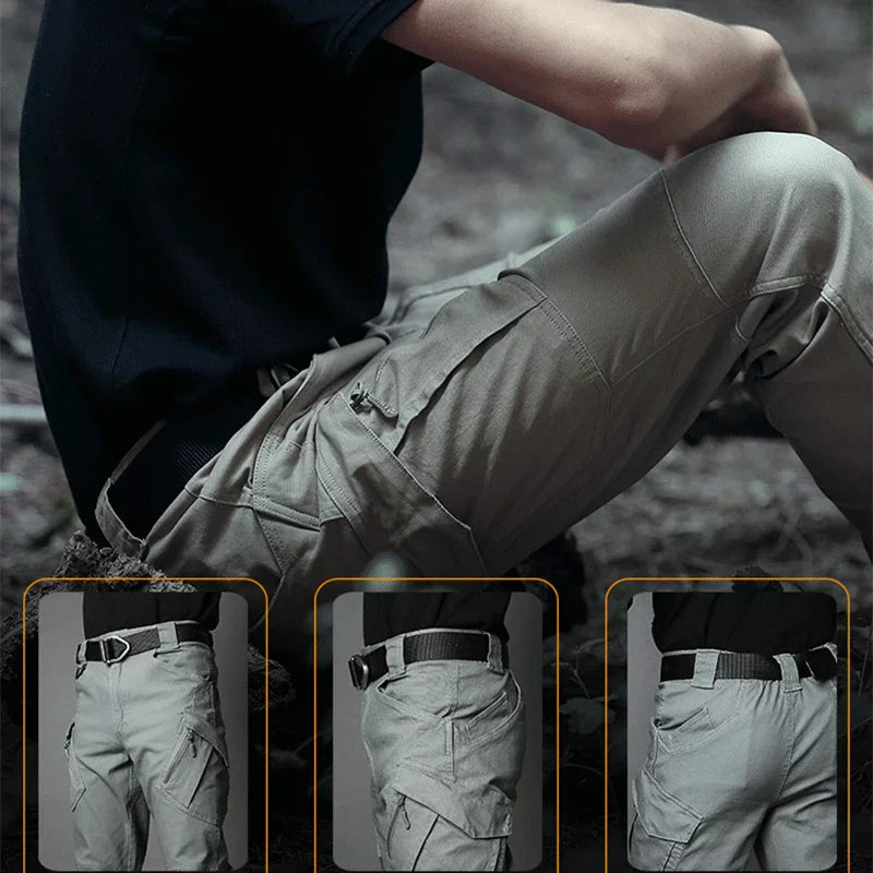 Combat Cargo Trousers for Men - Lucas-Black-S-State of Style
