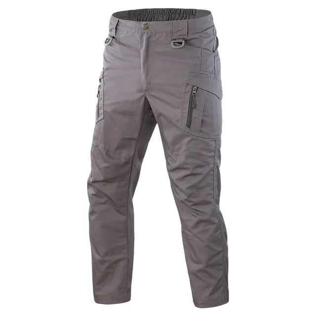 Combat Cargo Trousers for Men - Lucas-Grey-S-State of Style