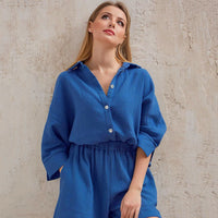 ComfiePyjamas | Pajamas for Women-Dark Blue-S-State of Style