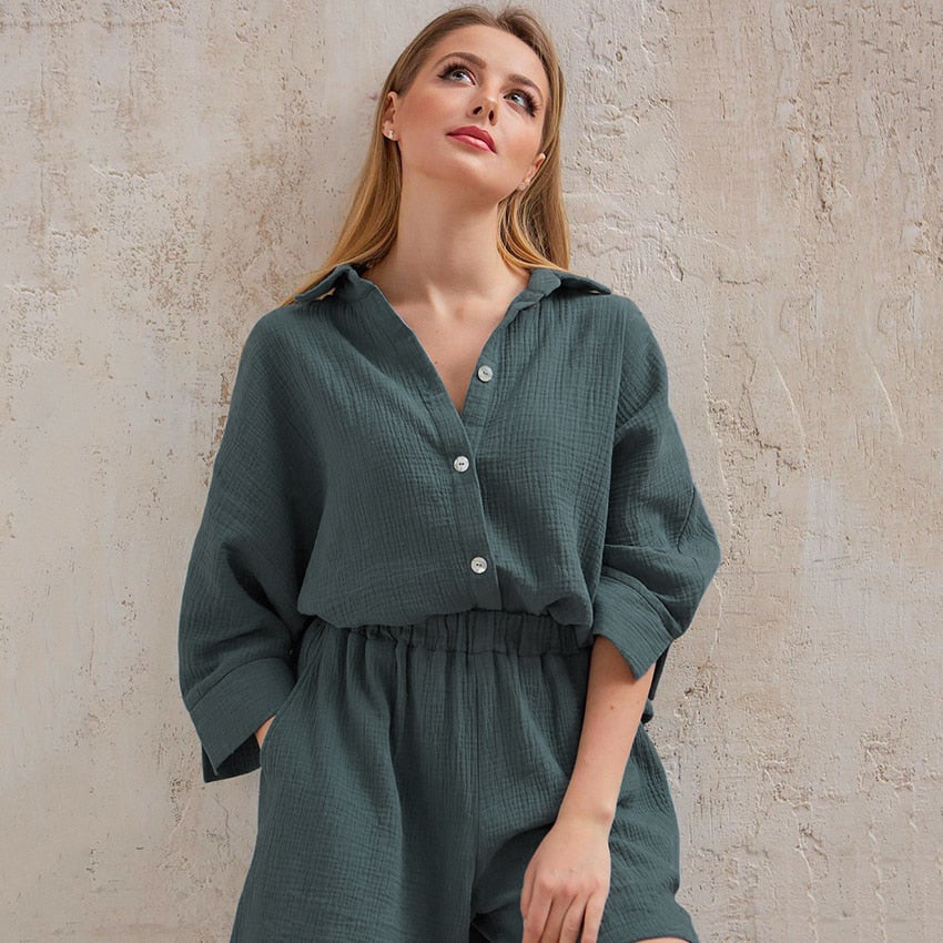 ComfiePyjamas | Pajamas for Women-Light Green-S-State of Style