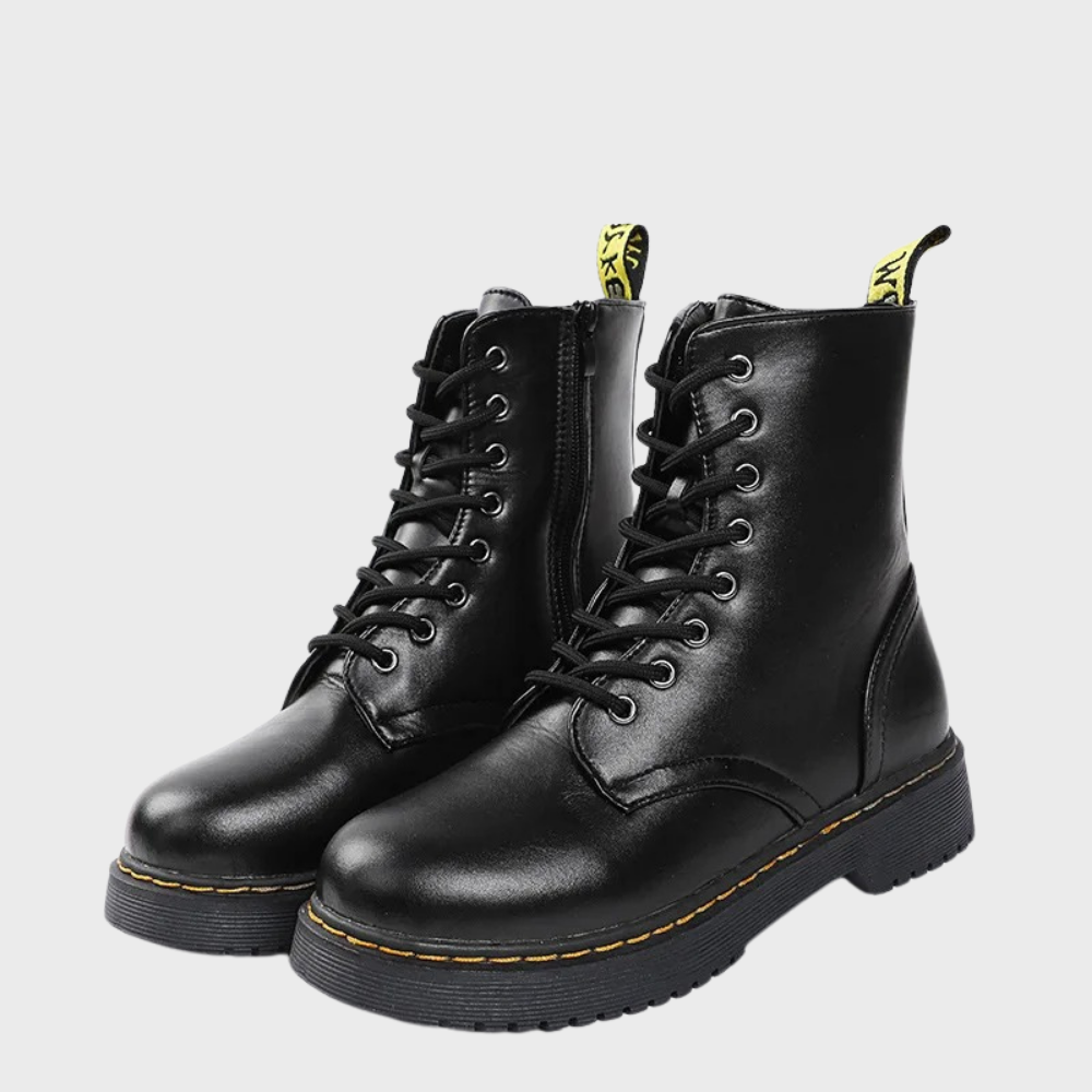 Comfort Boots for Women - Vellara-Black-5-State of Style