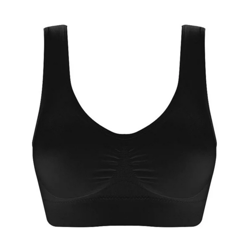 Comfort Bra Without Underwire – CloudBra-Black-S-State of Style