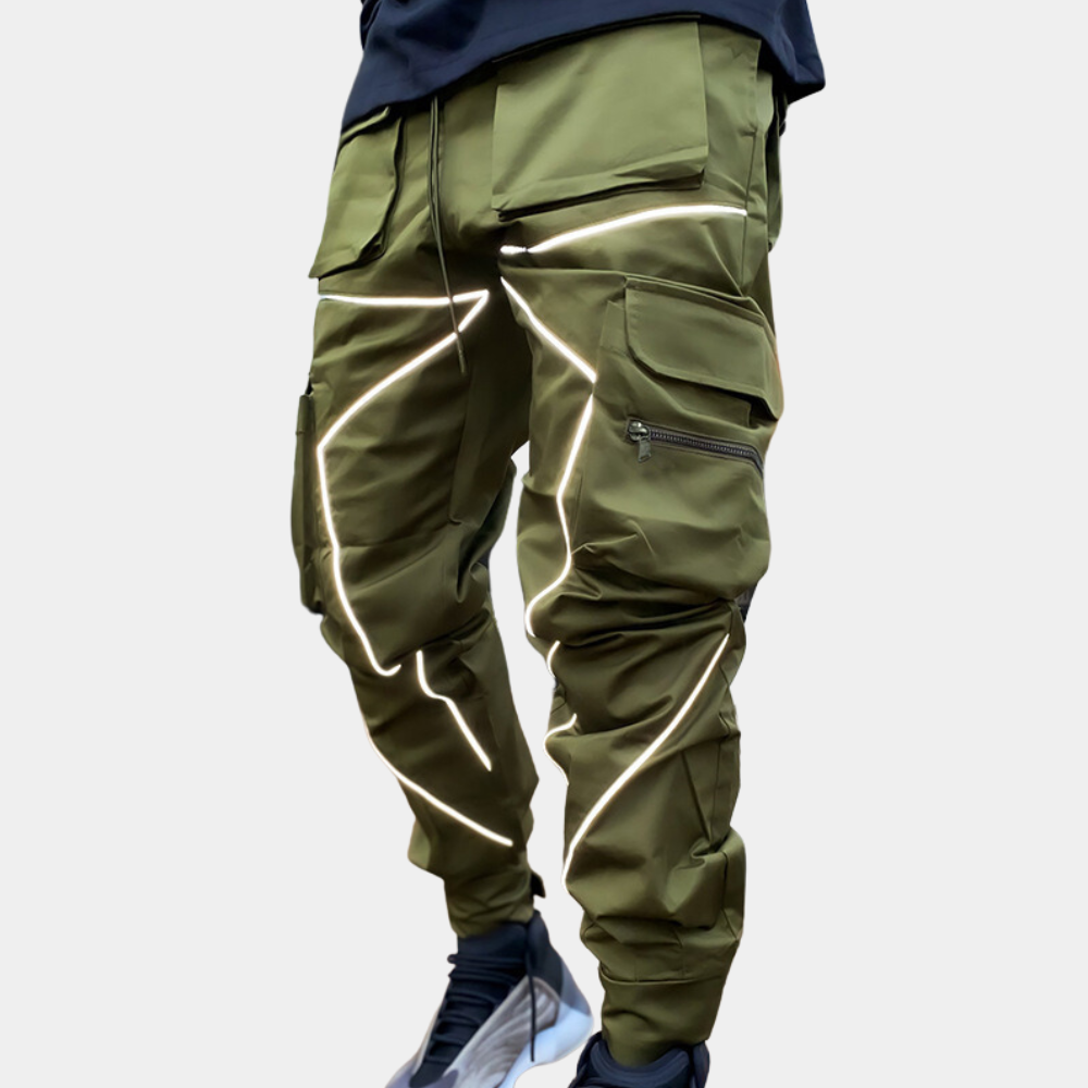 Comfort Fit Cargo Trousers for Men - Ryder-Green-XS-State of Style