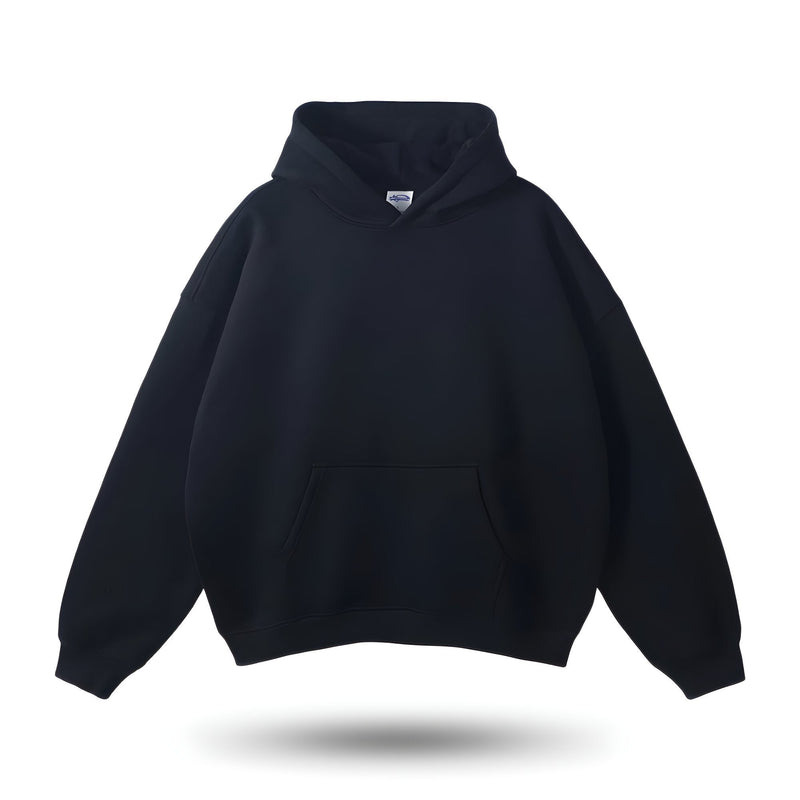 Comfort Fit Hoodie - Serenity-Onyx Black-S-State of Style