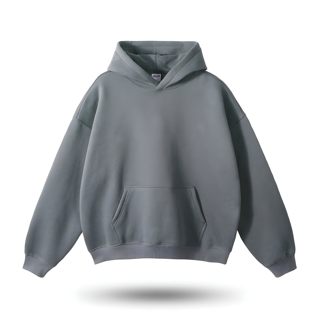 Comfort Fit Hoodie - Serenity-Steel Grey-S-State of Style