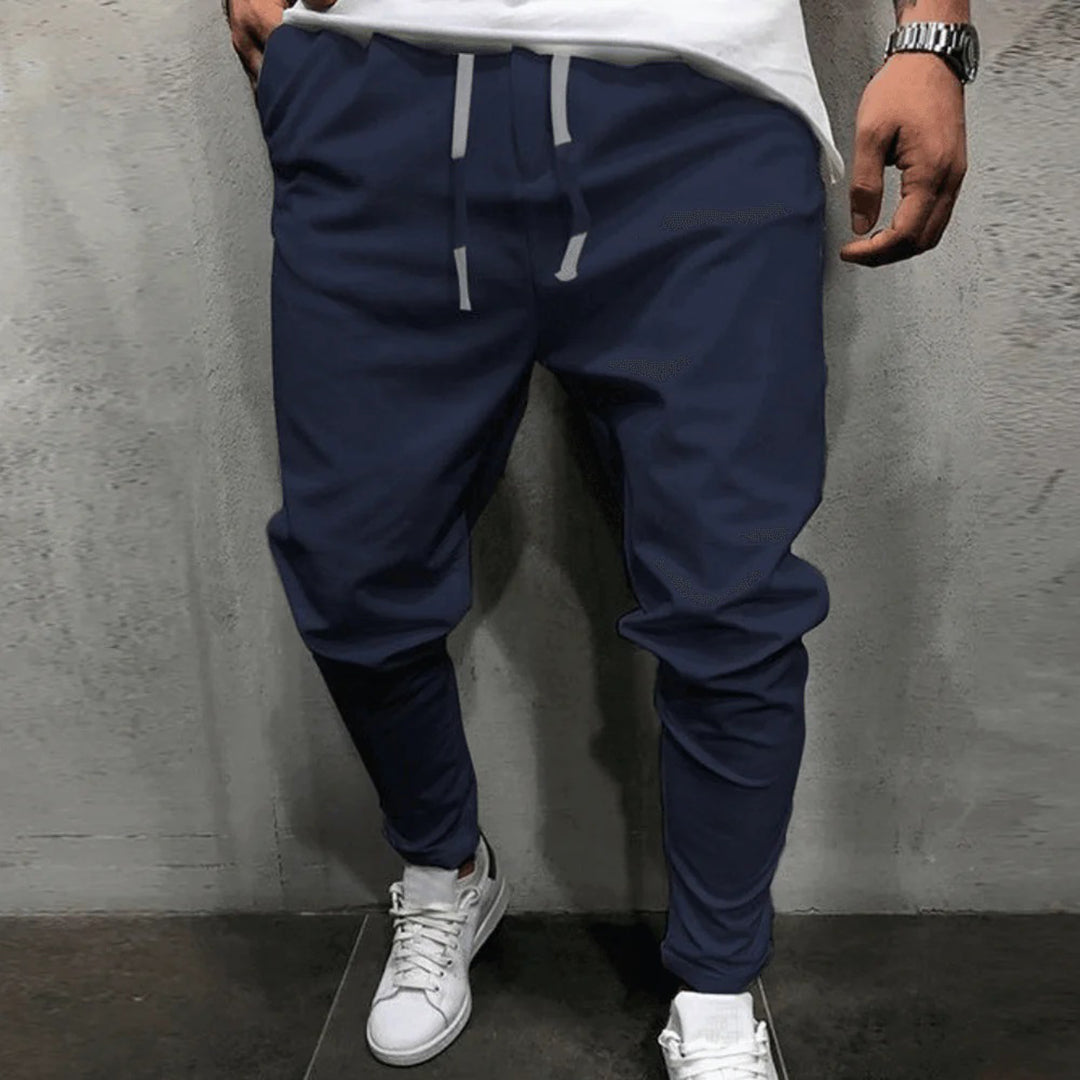 Comfort Fit Men’s Trousers - Dante-Dark Blue-S-State of Style