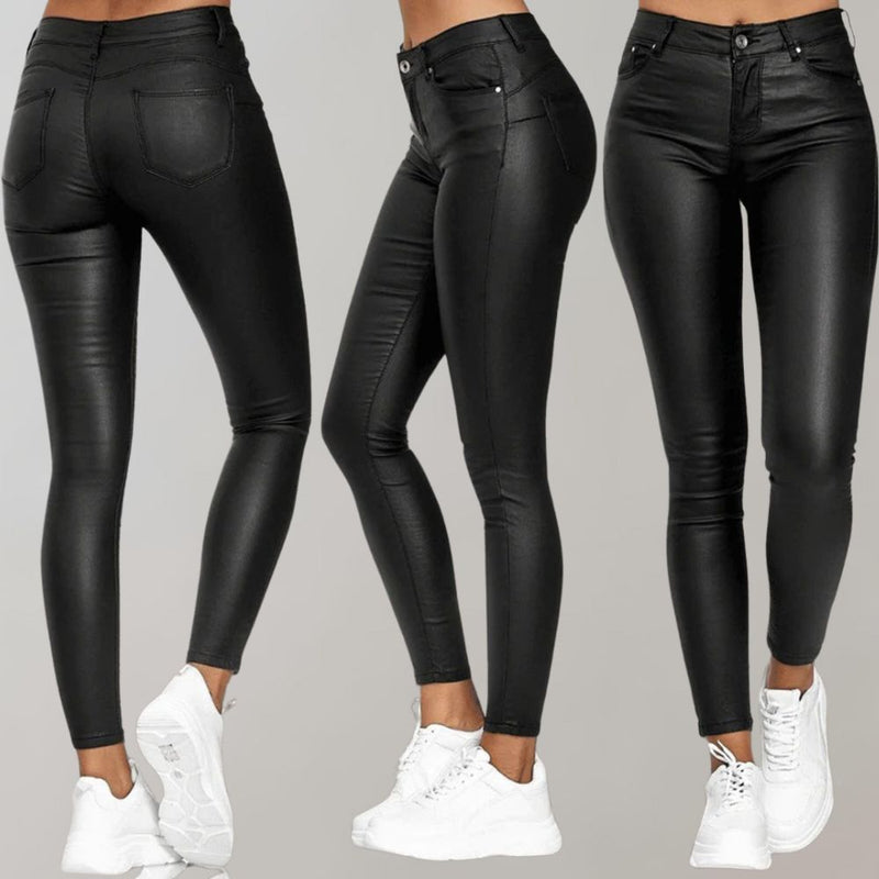 Comfort Fit Pants - Luxura-Black-S-State of Style