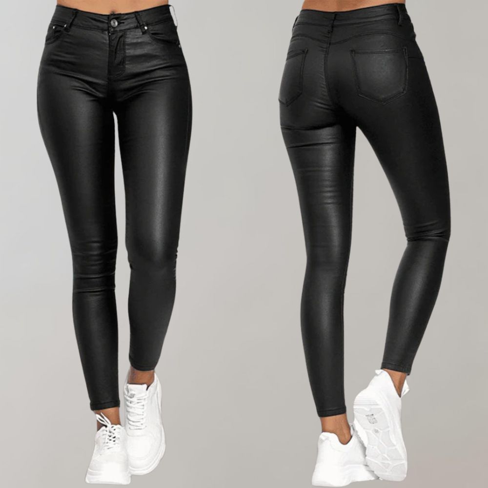 Comfort Fit Pants - Luxura-Black-S-State of Style