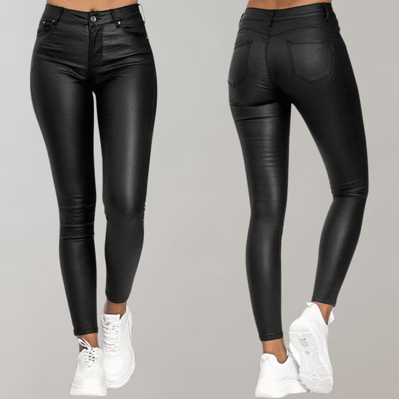 Comfort Fit Pants - Luxura-Black-S-State of Style