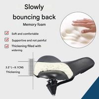 Comfort Gel Bicycle Saddle - BigRide-Black-State of Style