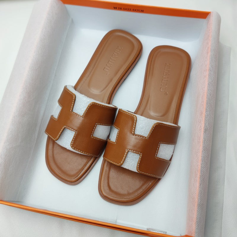 Comfortable and Fashionable Slippers - TrendySoft-Brown-3.0-State of Style