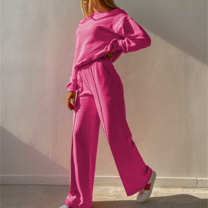 Comfortable and Luxury Tracksuit 2-Piece – Isabel-Pink-S-State of Style