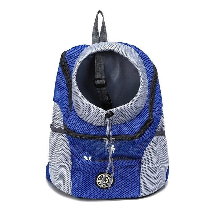 Comfortable and Safe Dog Backpack - BuddyPack-Blue-0-5 Kg (30x34x16cm)-State of Style
