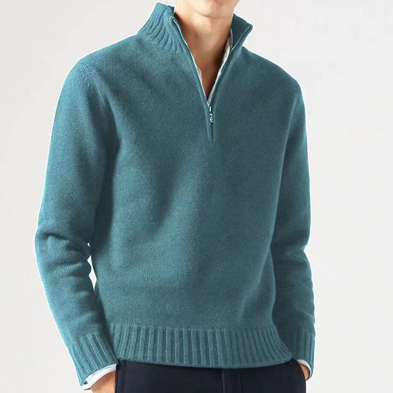 Comfortable and Stylish Men's Sweater - Mason-Blue-M-State of Style