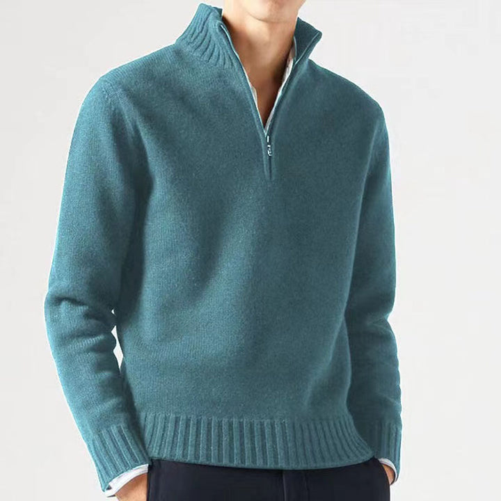 Comfortable and Stylish Men's Sweater - Mason-Blue-M-State of Style