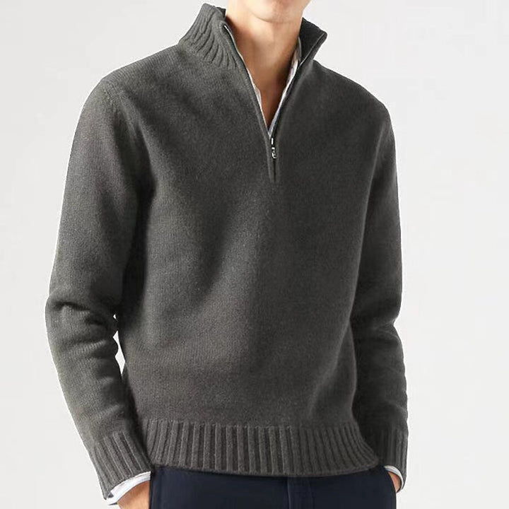 Comfortable and Stylish Men's Sweater - Mason-Grey-M-State of Style