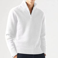 Comfortable and Stylish Men's Sweater - Mason-White-M-State of Style