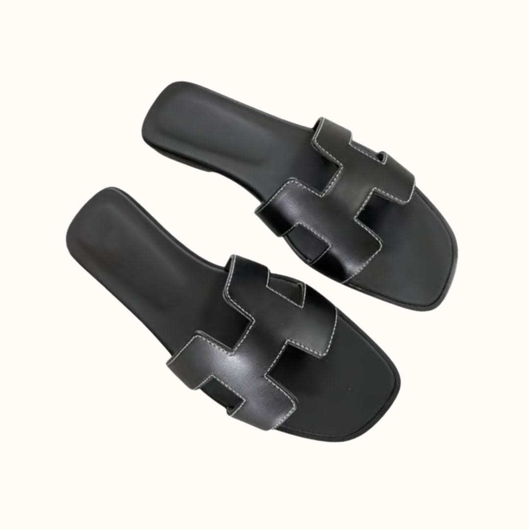 Comfortable and Stylish Slippers - TrendySoft-Black-4-State of Style