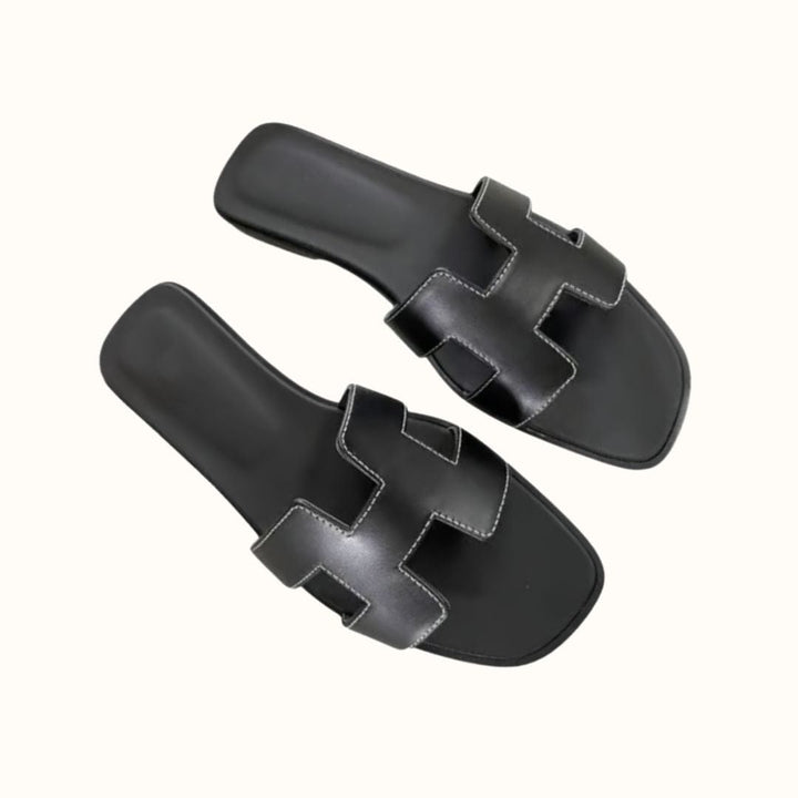 Comfortable and Stylish Slippers - TrendySoft-Black-4-State of Style