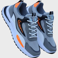 Comfortable and Stylish Sports Shoes for Men - Vigo-Grey mesh-6-State of Style