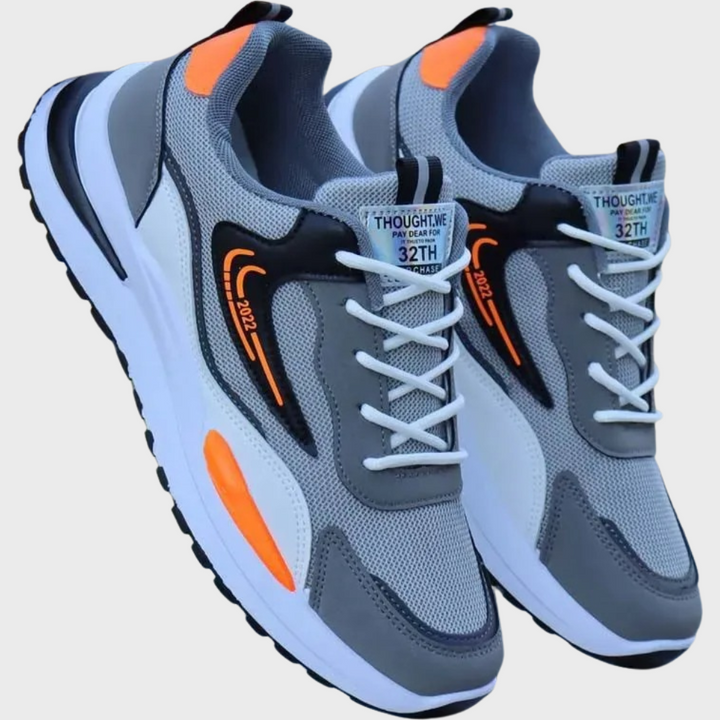 Comfortable and Stylish Sports Shoes for Men - Vigo-Grey mesh-6-State of Style