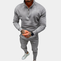 Comfortable and Stylish Tracksuit for Men - Jason-Grey-S-State of Style
