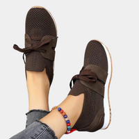 Comfortable and Stylish Women's Sneakers - Nova-Dark brown-3-State of Style