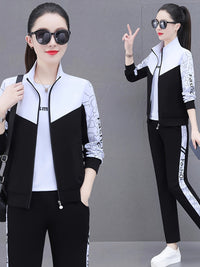 Comfortable and Stylish Women's Tracksuit - Sabine-Black - Black-M-State of Style