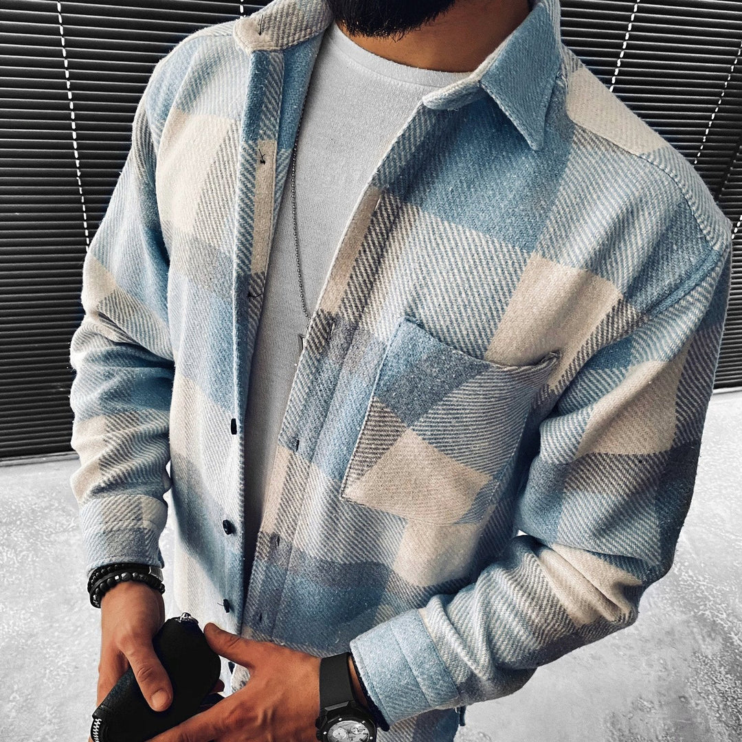 Comfortable and Warm Men's Shirt - Lars-XS-State of Style