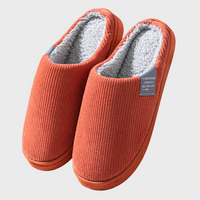 Comfortable and Warm Women's Slippers - Seraphina-Orange-4.5-State of Style