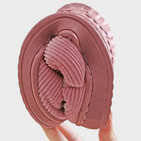 Comfortable and Warm Women's Slippers - Seraphina-Pink-4.5-State of Style