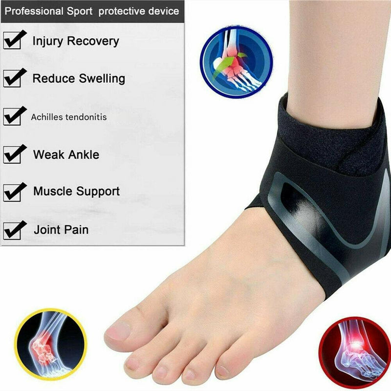 Comfortable Ankle Brace - FlexiGuard-Blue-Links-M-State of Style