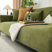 Comfortable Anti-Slip Cover for Your Couch – SnugMat-70x120cm-Orange-State of Style