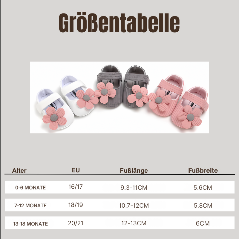 Comfortable Baby Shoes for Little Explorers - MiniSteppers-0-6 Months-Black Flower-State of Style