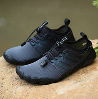 Comfortable Barefoot Sneakers for Men and Women - RiverWalk-Black-3.5-State of Style