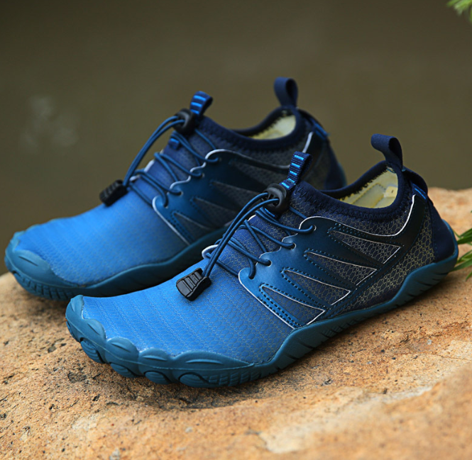 Comfortable Barefoot Sneakers for Women and Men – RiverWalk-Dark Blue-5-State of Style