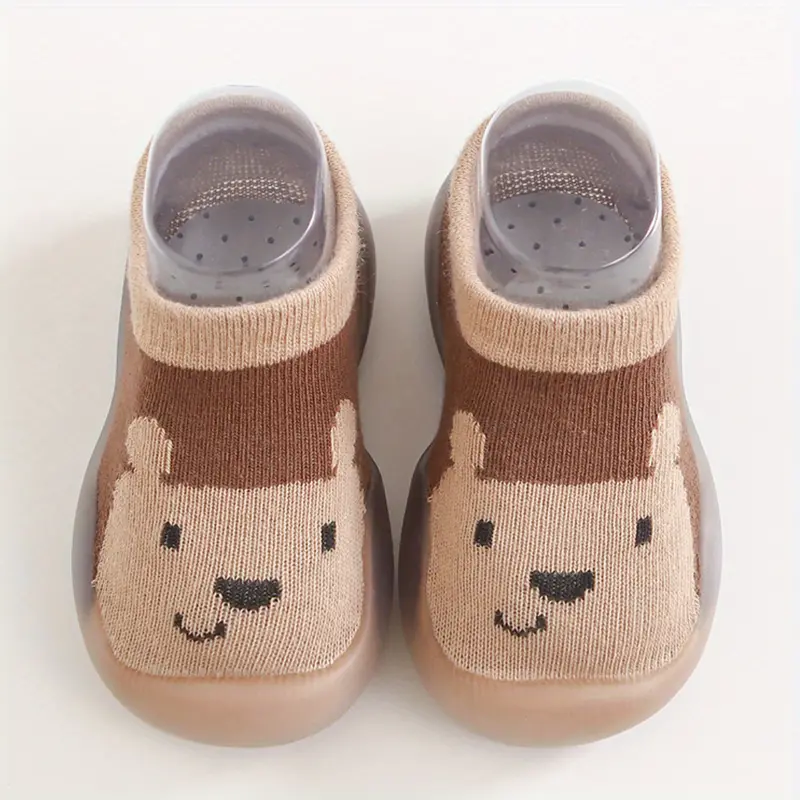 Comfortable Barefoot Toddler Sneakers - BearCubs-Brown-2-3-State of Style