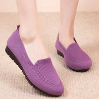 Comfortable & Breathable Women's Slip-On Everyday Shoes with Arch Support – Leona-Pink-3-State of Style