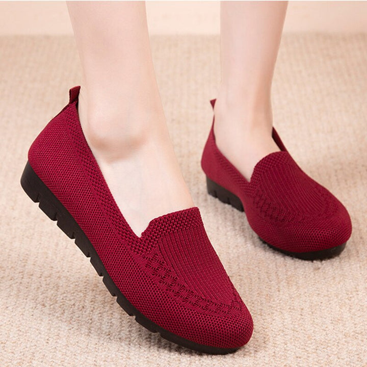 Comfortable & Breathable Women's Slip-On Everyday Shoes with Arch Support – Leona-Pink-3-State of Style