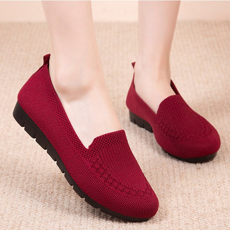 Comfortable & Breathable Women's Slip-On Everyday Shoes with Arch Support – Leona-Pink-3-State of Style