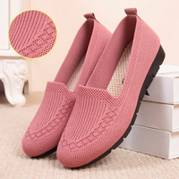 Comfortable & Breathable Women's Slip-On Everyday Shoes with Arch Support – Leona-Pink-3-State of Style