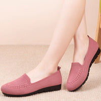 Comfortable & Breathable Women's Slip-On Everyday Shoes with Arch Support – Leona-Pink-3-State of Style
