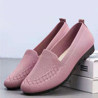 Comfortable & Breathable Women's Slip-On Everyday Shoes with Arch Support – Leona-Pink-3-State of Style