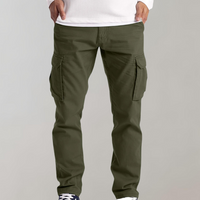 Comfortable Cargo Trousers for Men - Jasper-Green-XS-State of Style