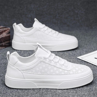 Comfortable Casual Men's Sneakers - UrbanEase-White-6-State of Style