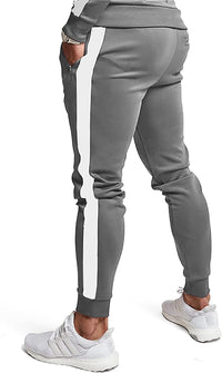 Comfortable Casual Men's Tracksuit - Logan-Green/White-S-State of Style