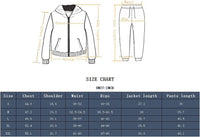 Comfortable Casual Men's Tracksuit - Logan-Green/White-S-State of Style