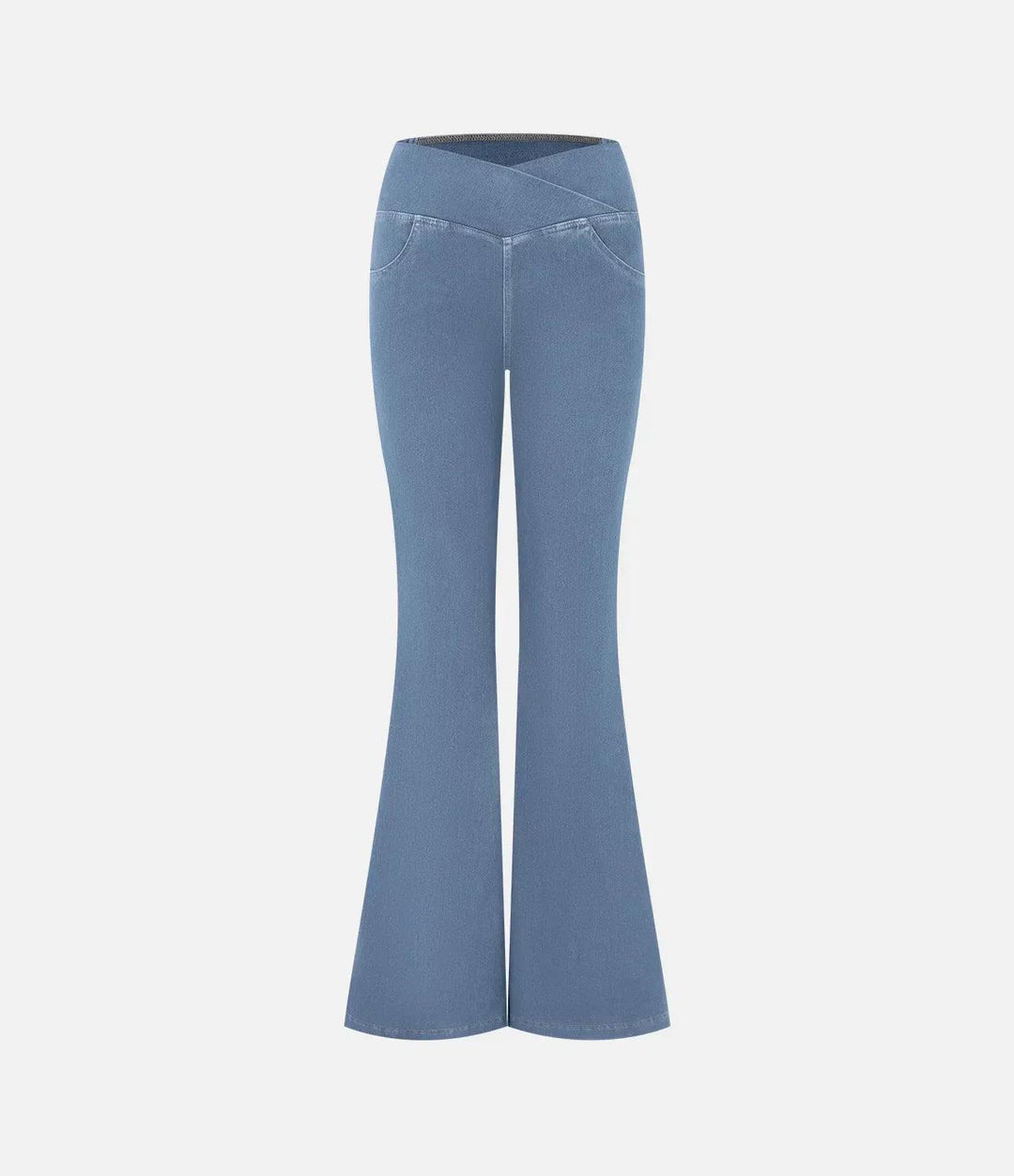 Comfortable Curvy High Waist Jeans - Aria-Light blue-XS-State of Style