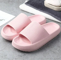 Comfortable Cushioned Slippers - Nora-Pink-4/4.5-State of Style